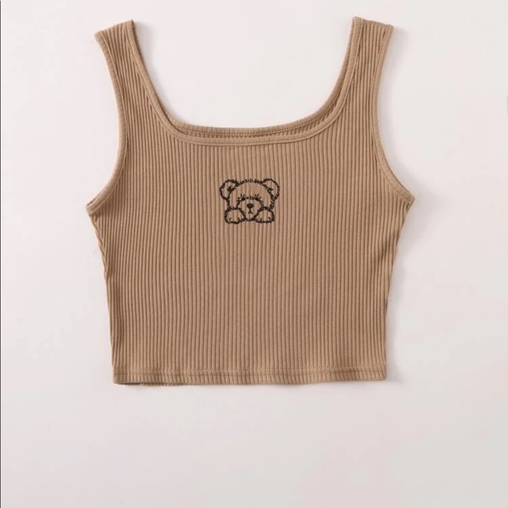 COPY - Romwe: Teddy Bear Tank Top
